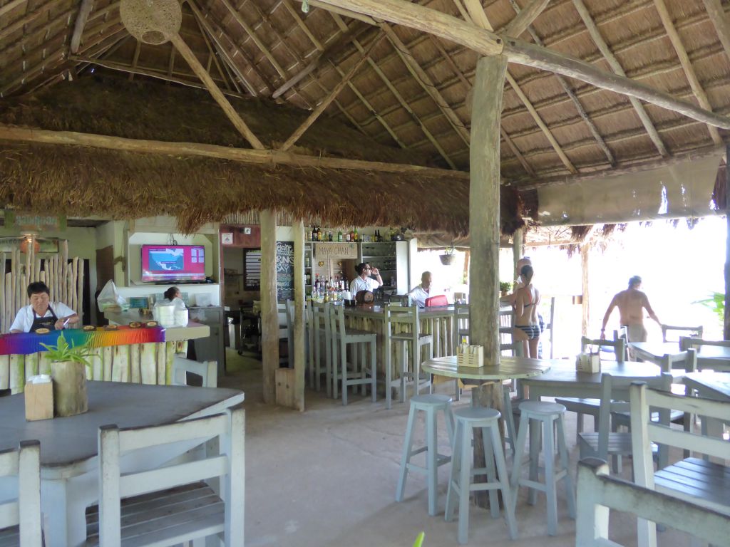 KreuzfahrtAusflug auf eigene Faust zu Maya Chan in Costa Maya meat meets me