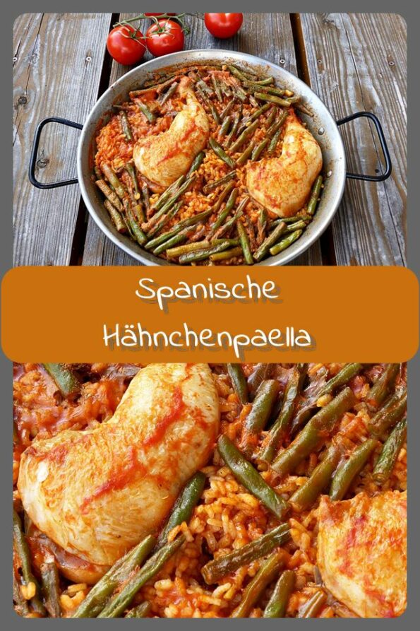 Spanische-Haehnchenpaella