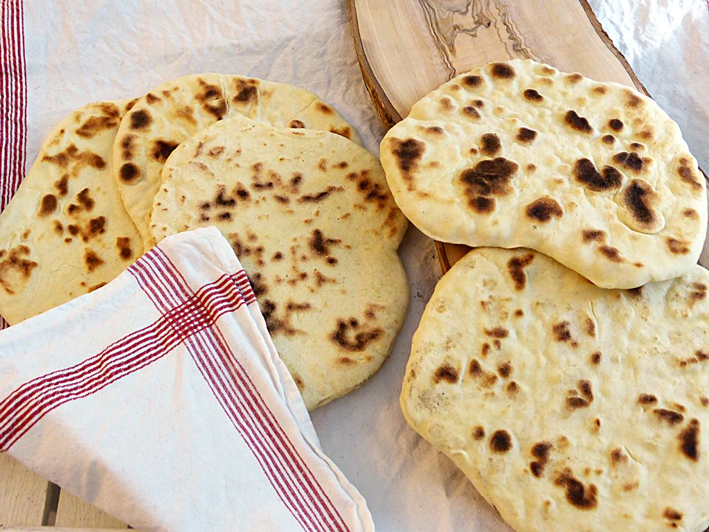 Naan-Brot