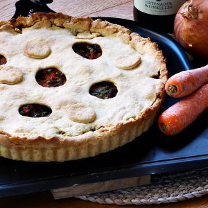 Rindfleisch-Pie