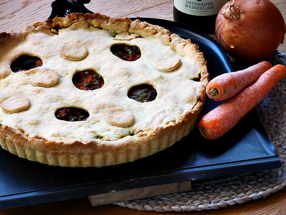 Rindfleisch-Pie