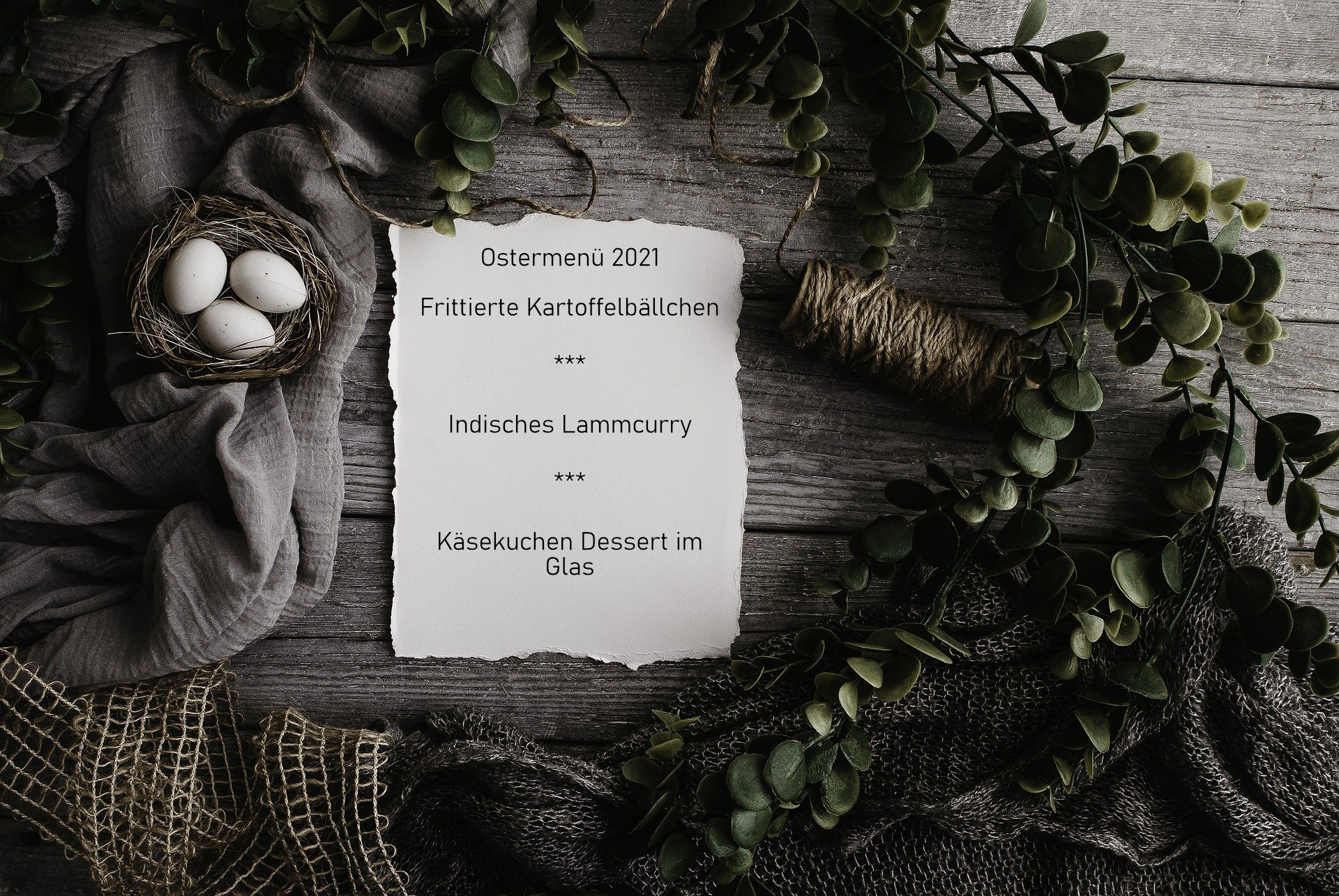 Ostermenü 2021