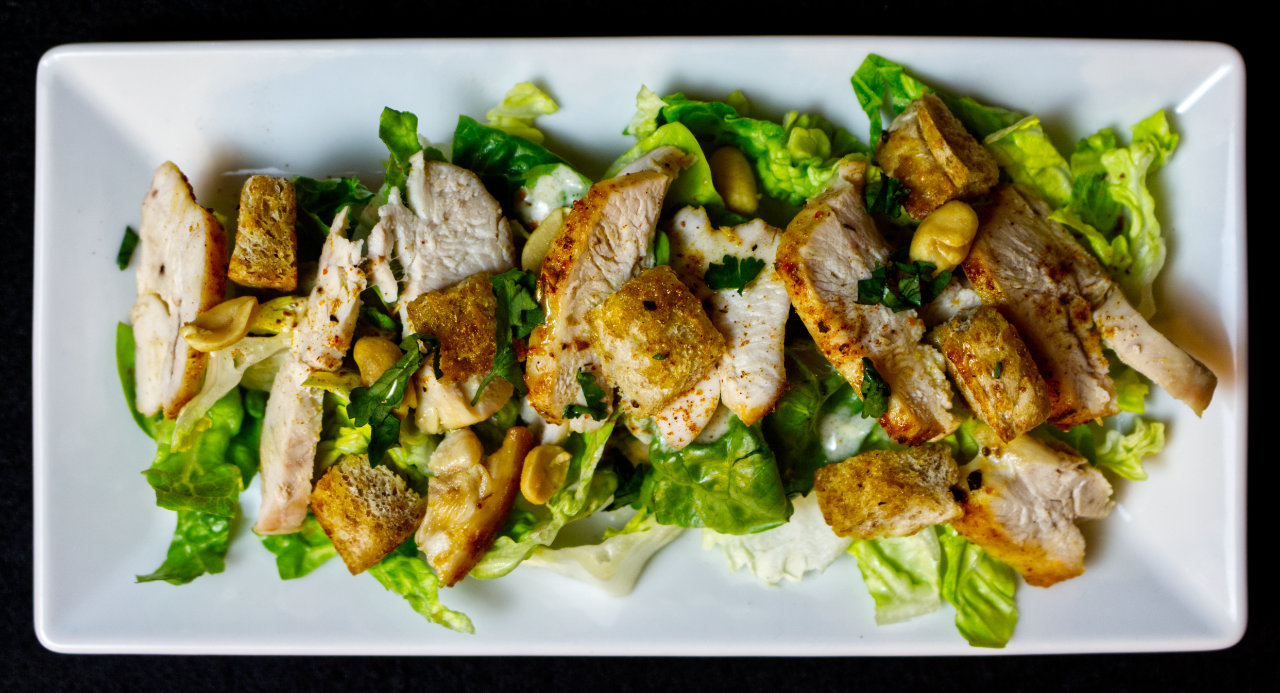 Caesar Salad mit Hähnchen - Asia Style - meat meets me