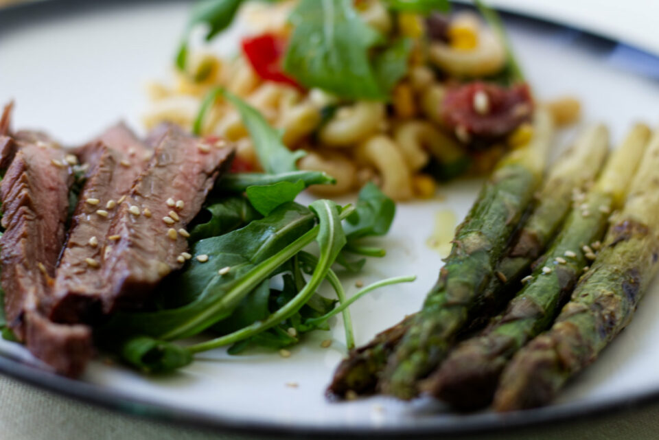 Flanksteak grillen