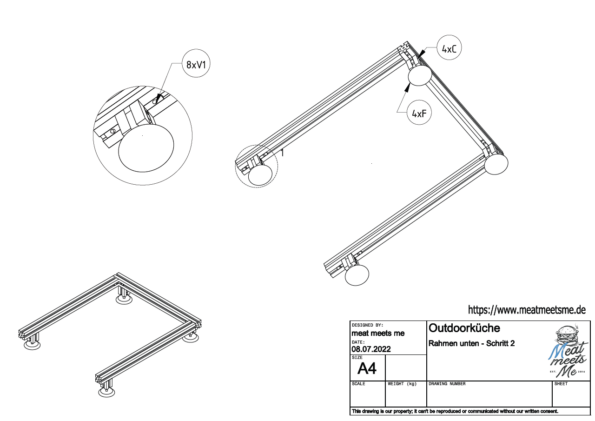 Outdoorküche selber bauen Bauanleitung