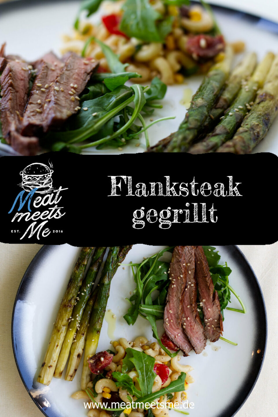 Flanksteak gegrillt